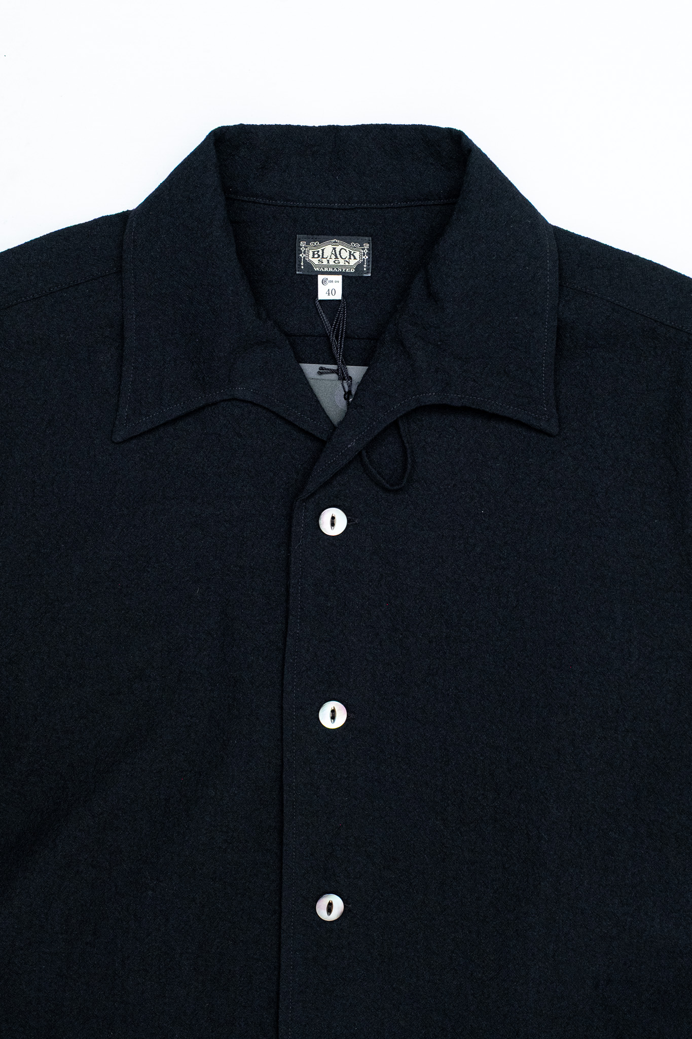 Black Sign - Albatross Habana Shirt Midnight Black - 5
