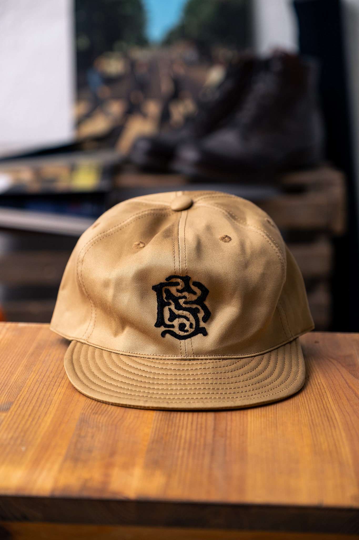 Black Sign - BS Trucker Cap Beige Chino