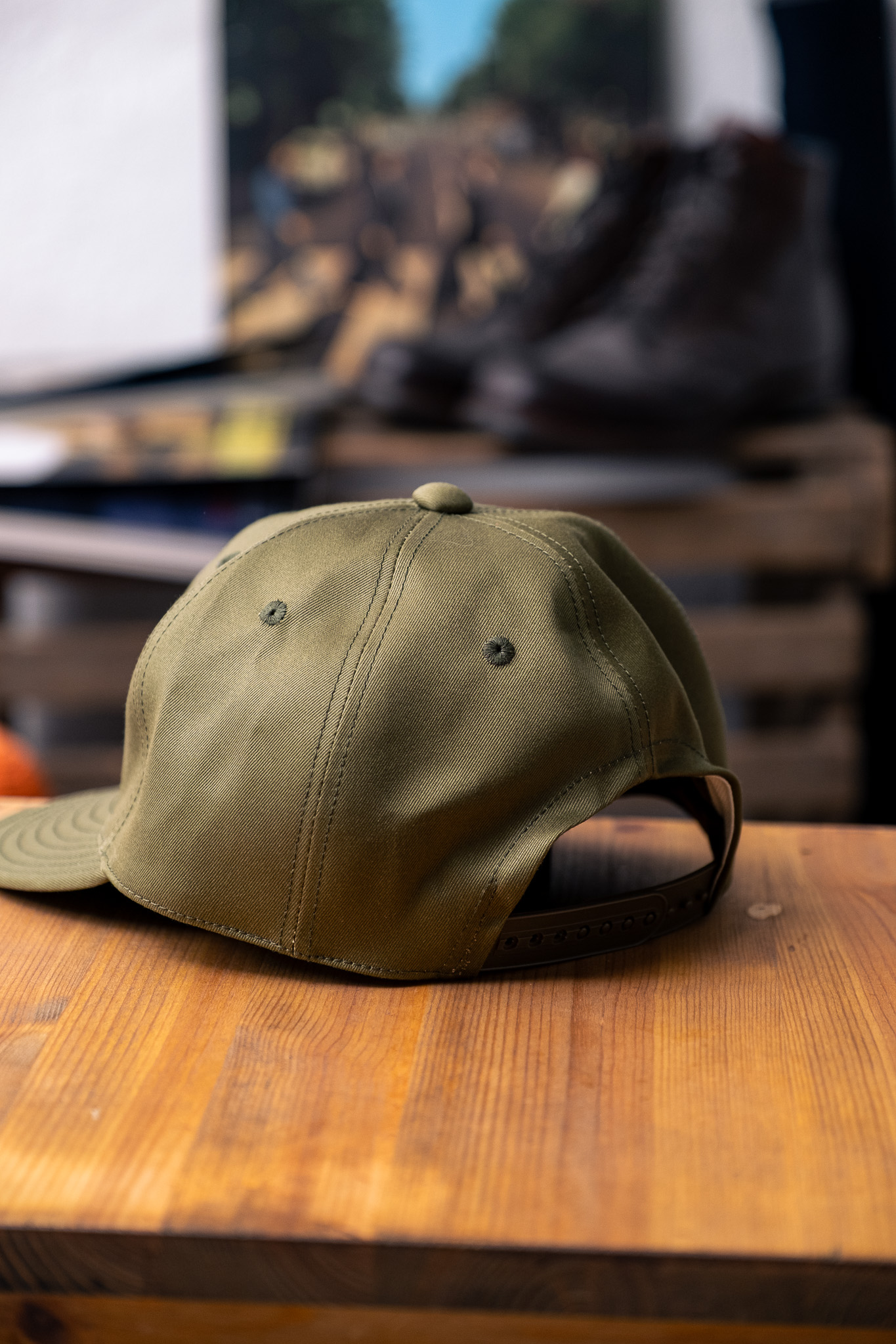 Black Sign - BS Trucker Cap Olive Chino - 3