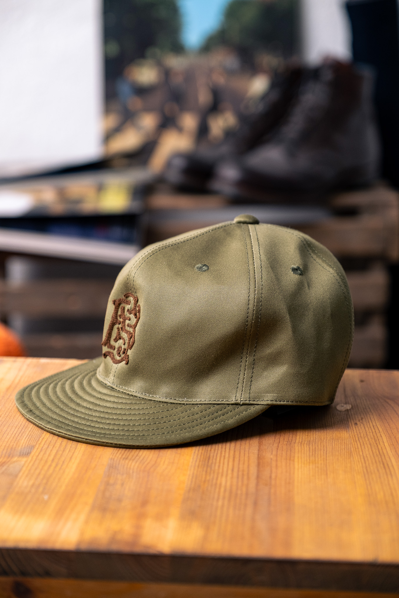 Black Sign - BS Trucker Cap Olive Chino - 2