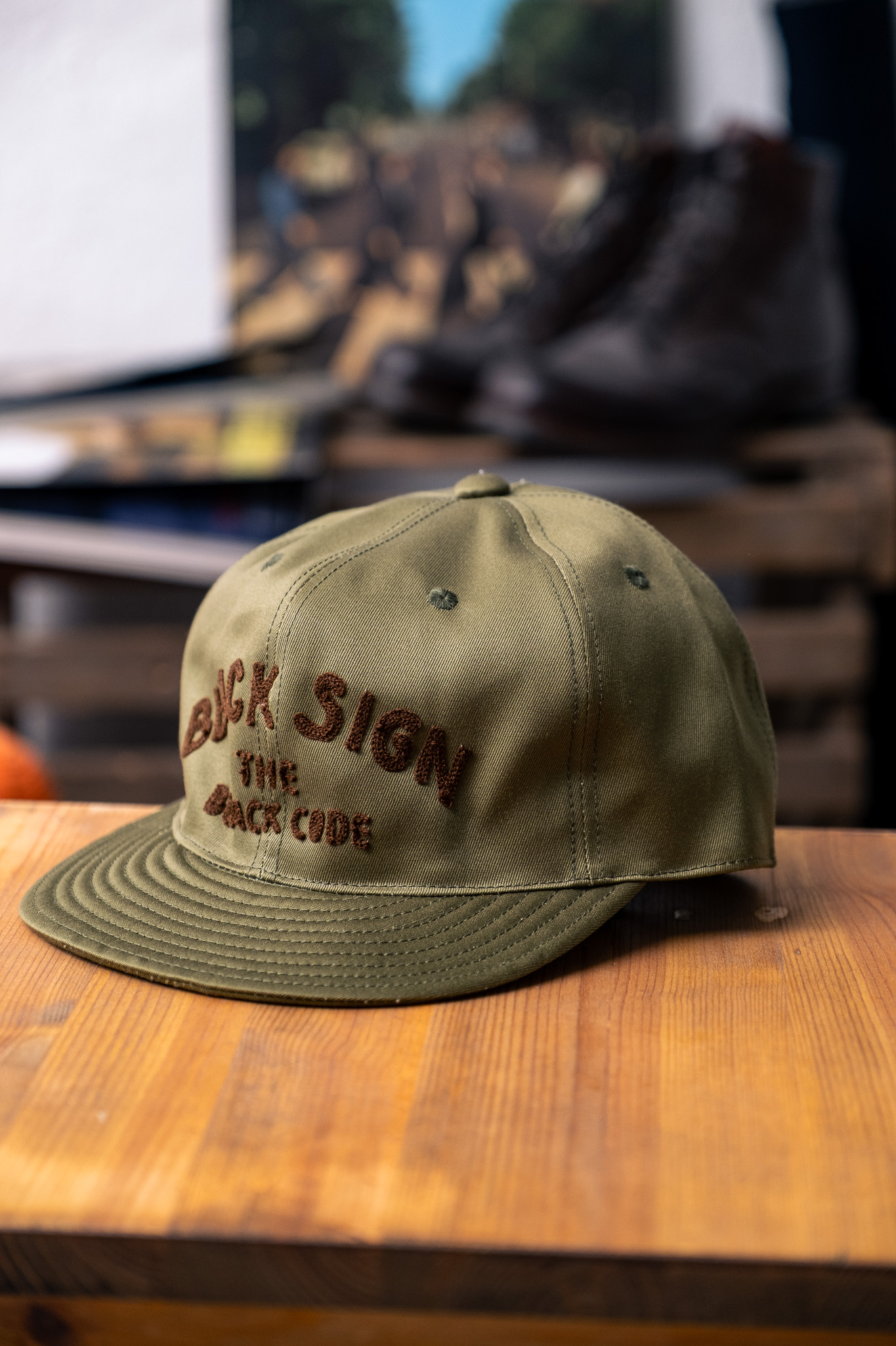 Black Sign - Black Code Trucker Cap Olive Chino - 2