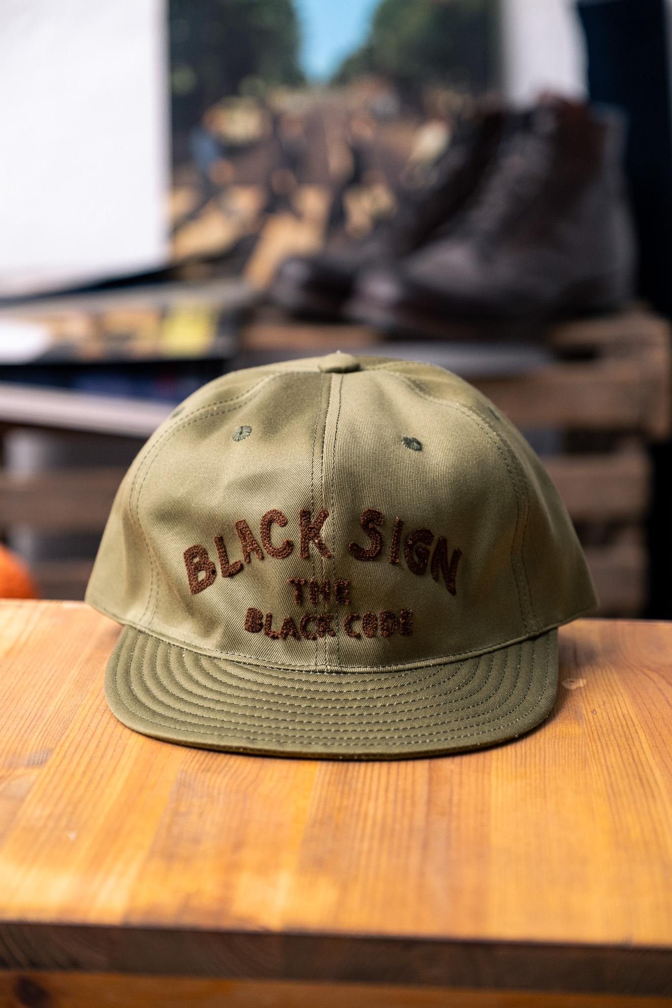 Black Sign - Black Code Trucker Cap Olive Chino