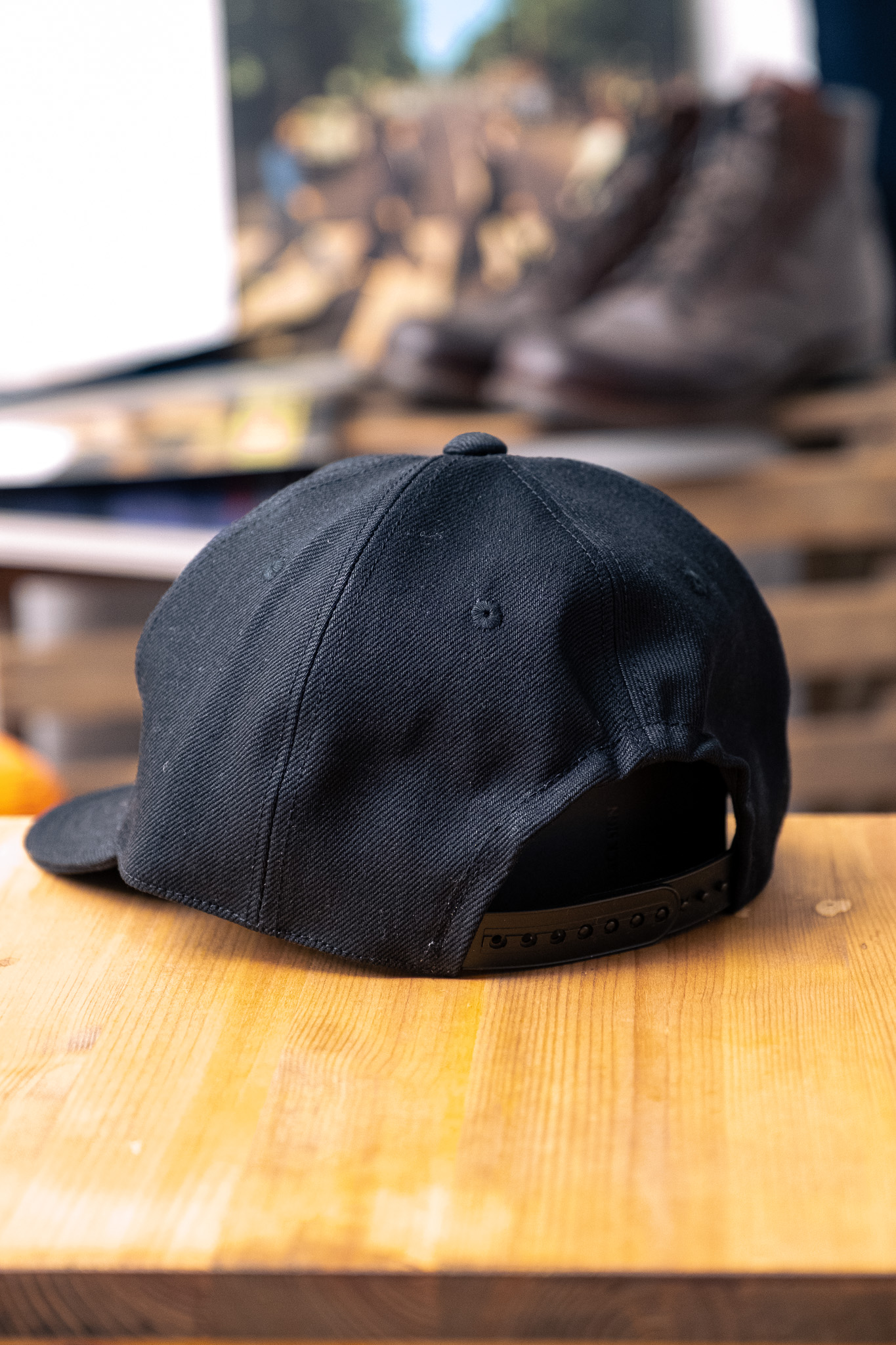 Black Sign - Black Code Trucker Cap Black Denim - 4