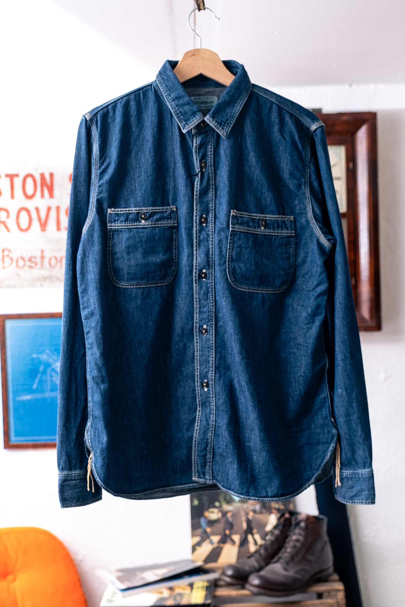 Spellbound - Authentic Work Denim Shirt Washed
