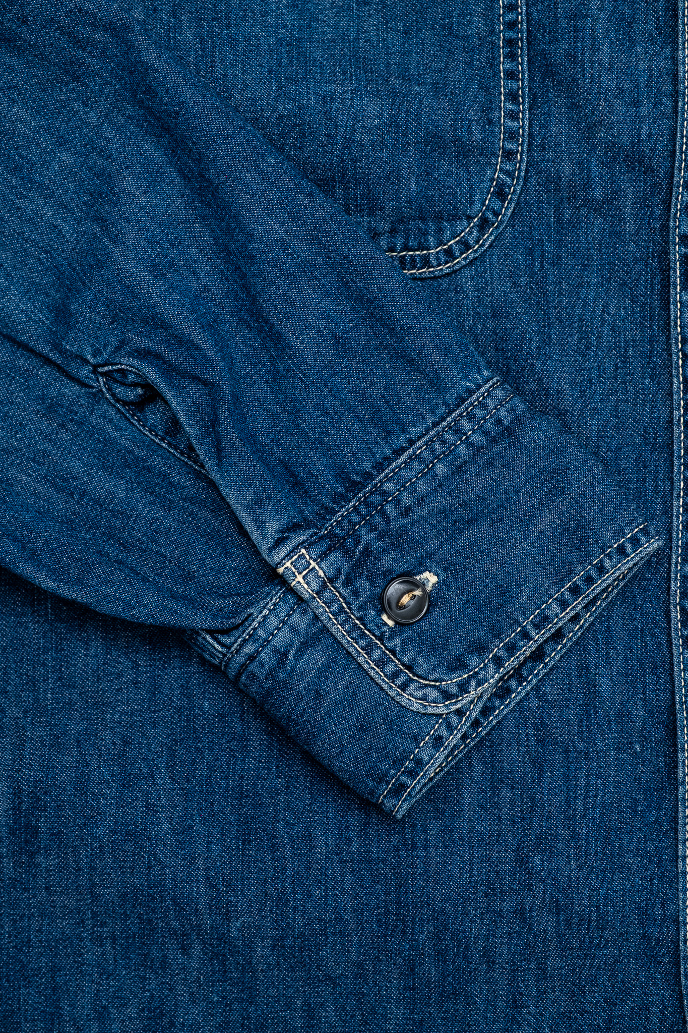 Spellbound - Authentic Work Denim Shirt Washed - 7