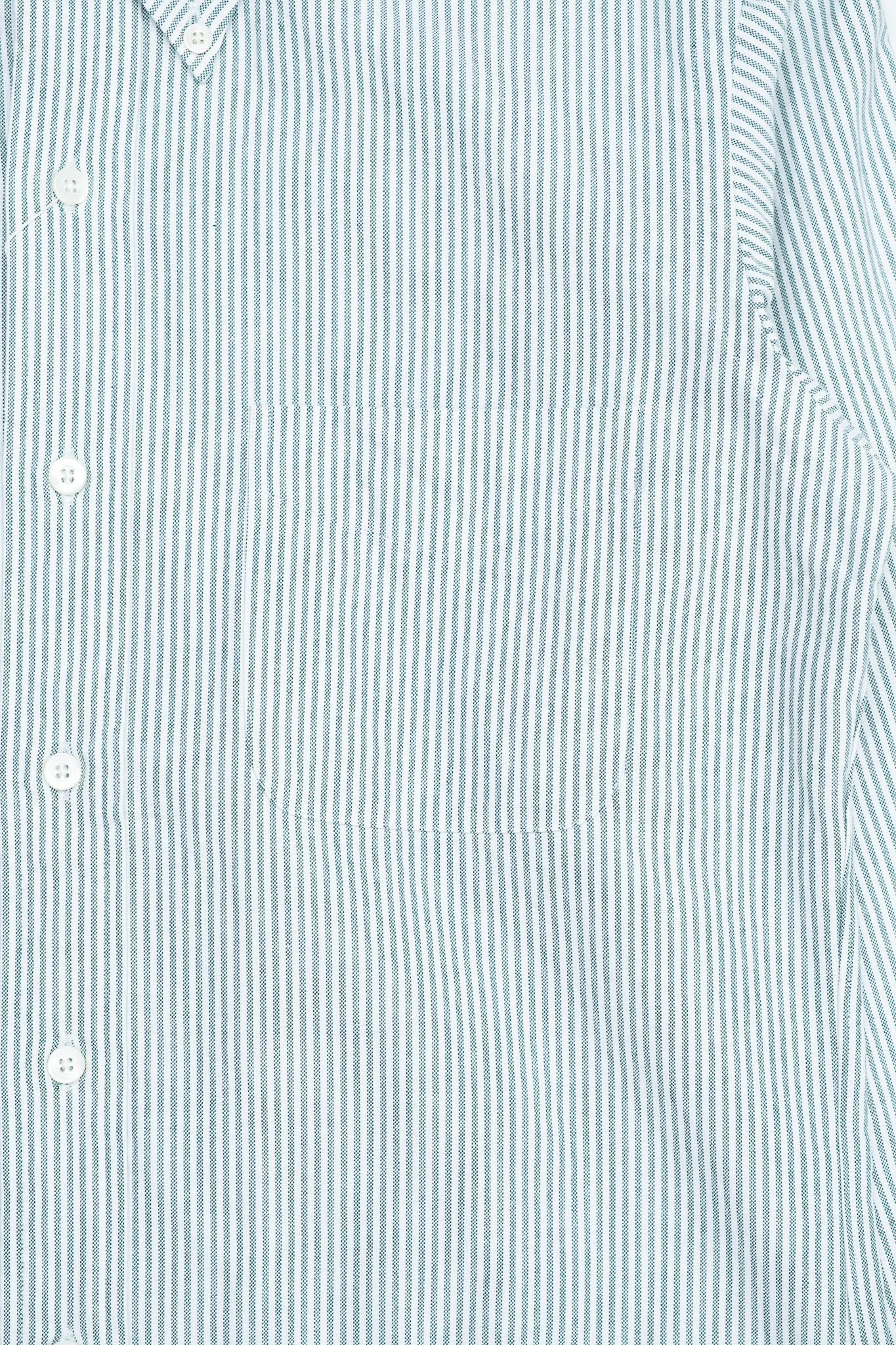 Kamakura - Vintage Ivy Fit Button Down University Stripe Green - 6