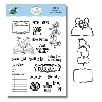 Elizabeth - Book Lover Stamp and Die Set