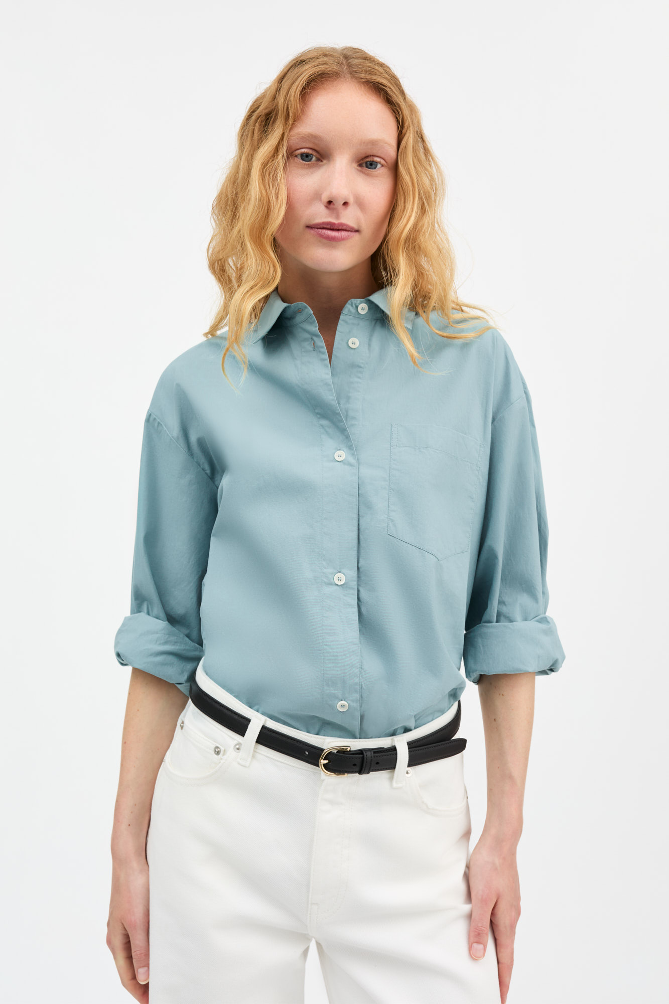 Edgar shirt- Aqua Skall studio