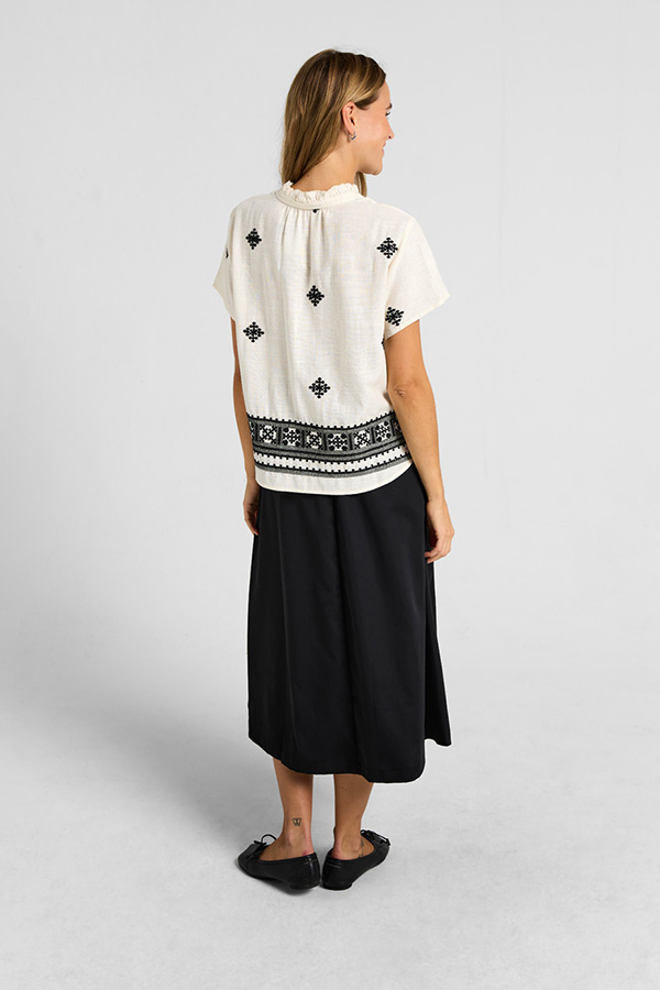 Costamani - Brick Skirt Black - 3