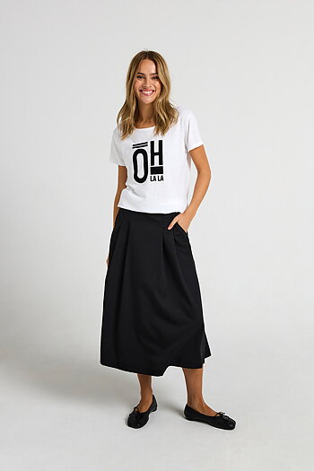 Costamani - Brick Skirt Black