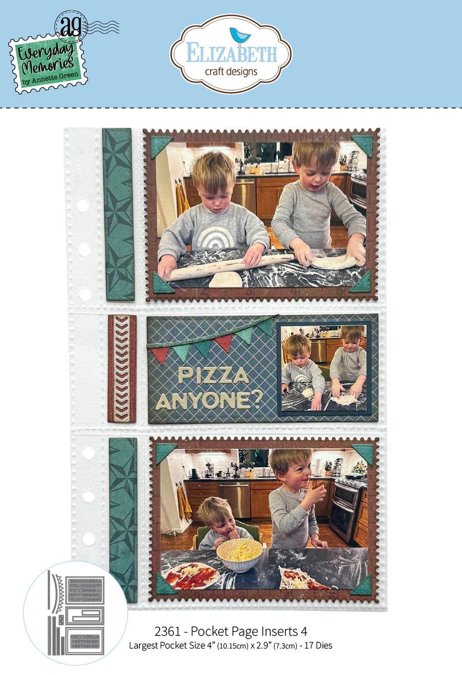 Elizabeth - Dies - Pocket Page Inserts 4