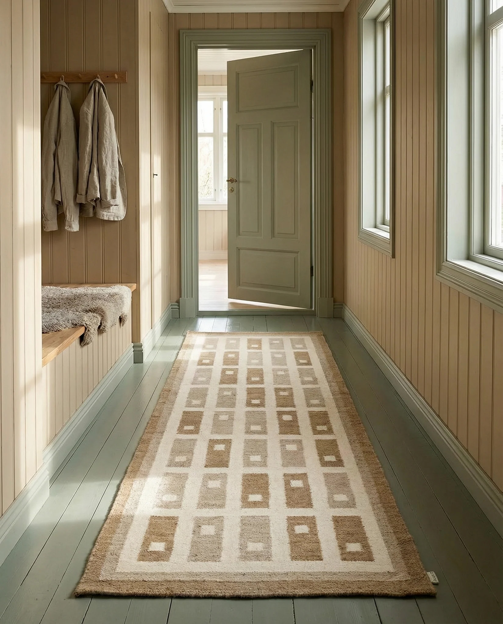 Fyrbo Röllakan Beige 80x250cm - 3