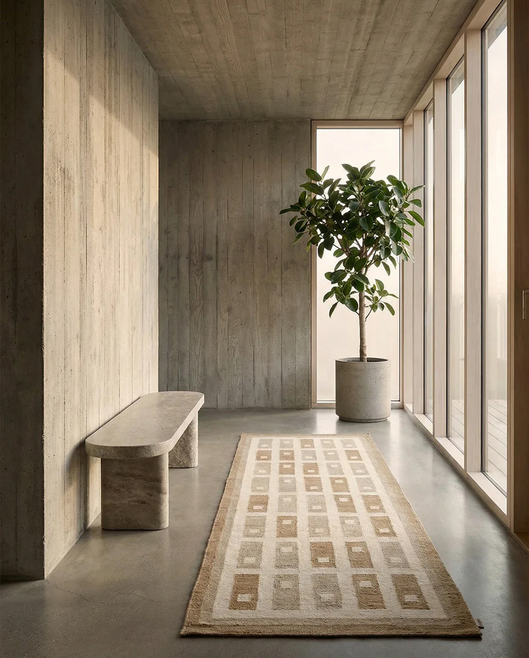 Fyrbo Röllakan Beige 80x250cm - 5