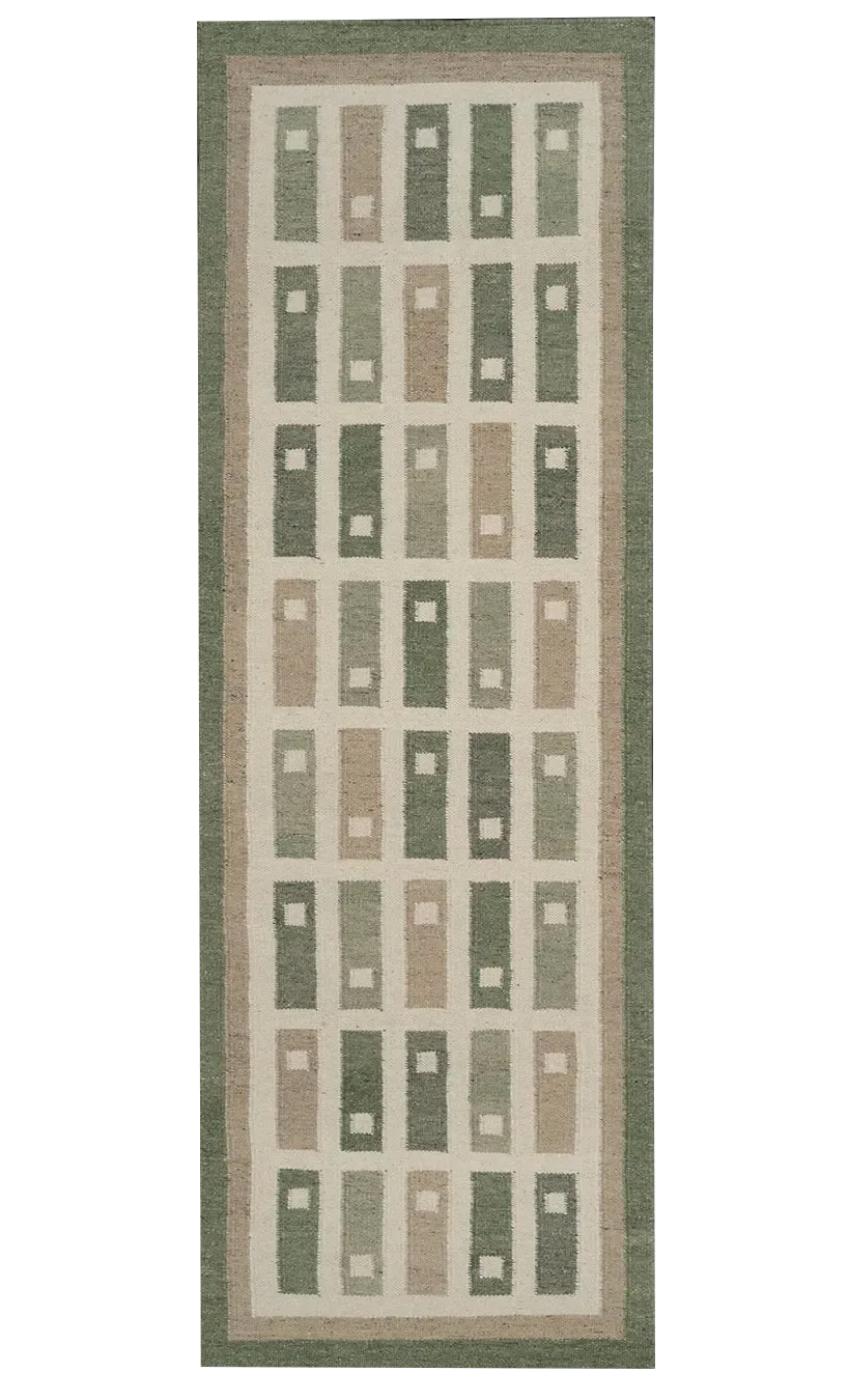 Fyrbo Röllakan Grön 80x250cm