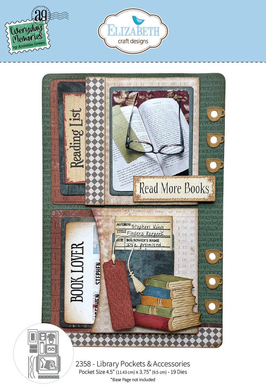 Elizabeth - Dies - Library Pockets & Accessories