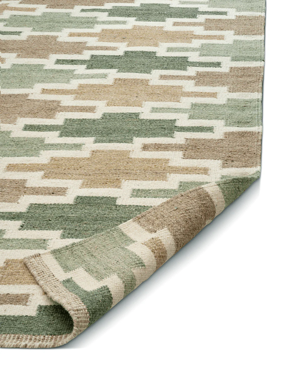 Korsnes Röllakan Grön/Beige 80x250cm - 4