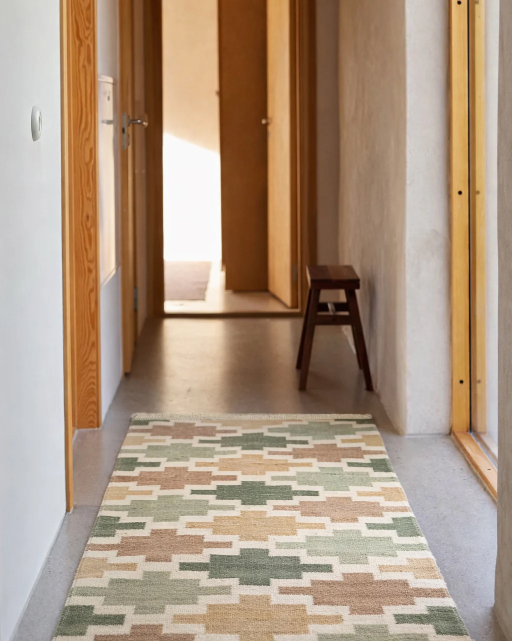 Korsnes Röllakan Grön/Beige 80x250cm - 6