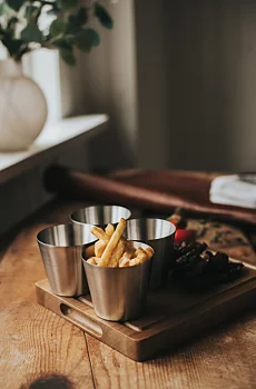 POMMES KOPPAR 4 st i rostfritt