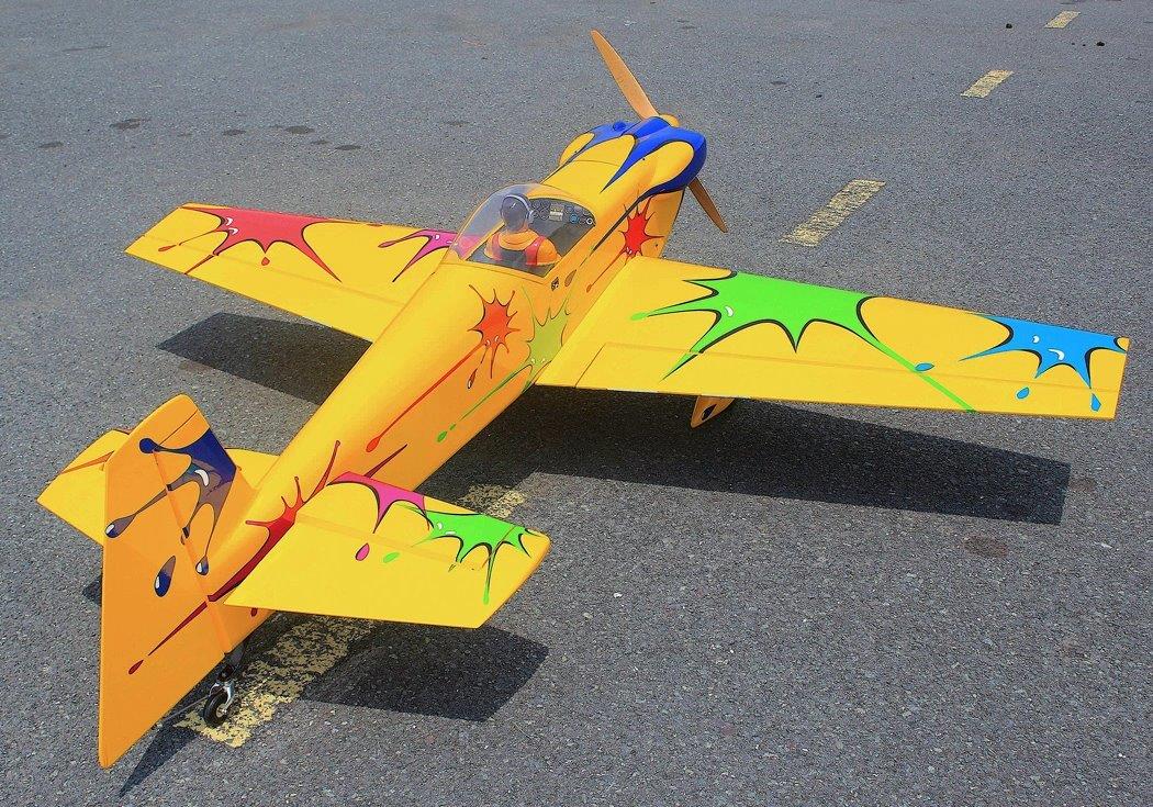 Seagull Cap 232 Aerobatic Paintball 3D 1/3 ARF 247cm (2 Kartonger) - 2