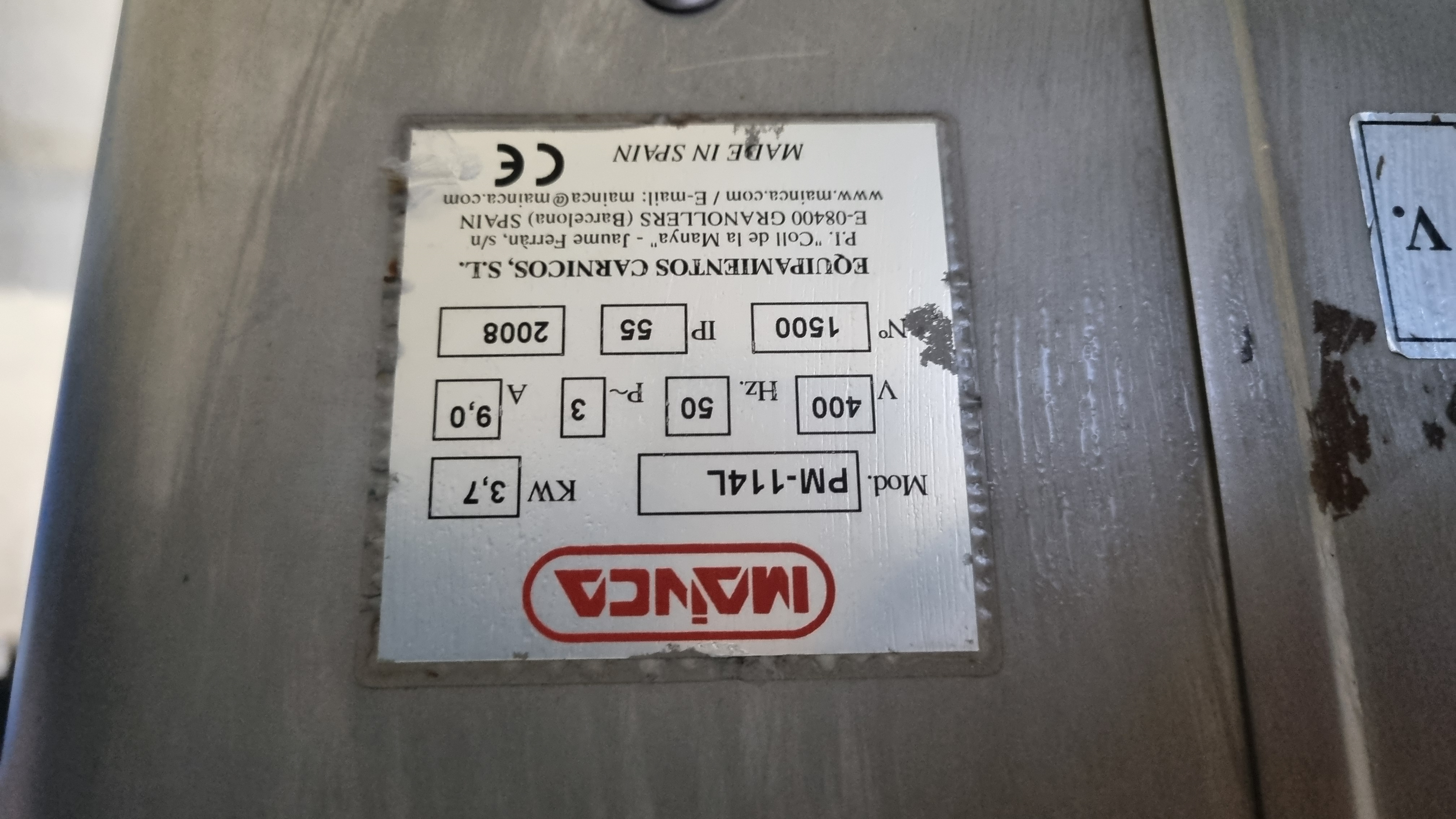 Köttkvarn Mainca PM-114L - 3