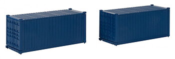 Container 20' Blue (2pcs)