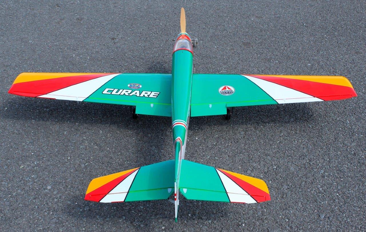 Seagull Curare Classic ARF Pattern Grön 162cm .61-.75/60E Utan Landställ - 2