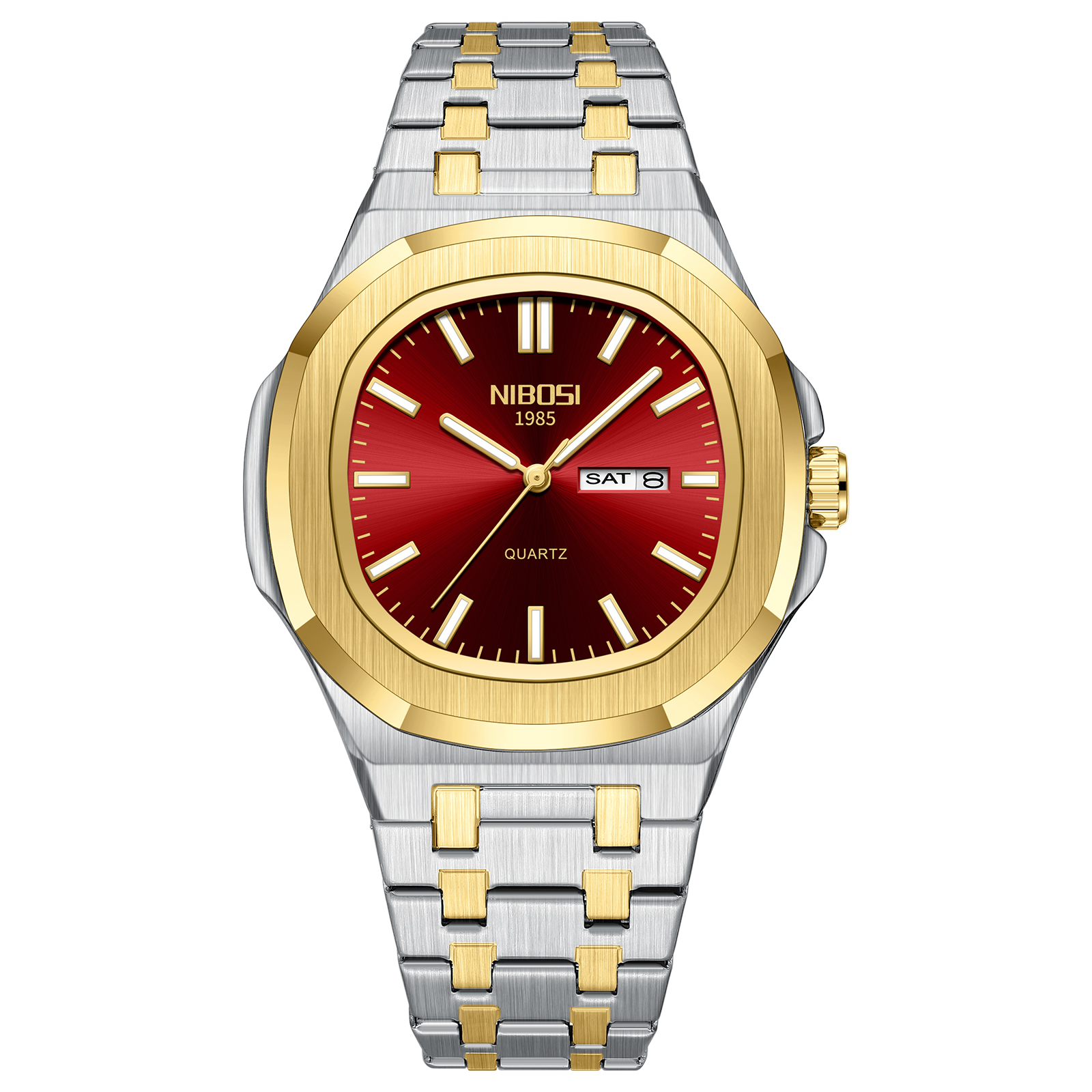 Nibosi Sportiva Silver Gold Red