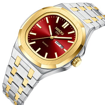 Nibosi Sportiva Silver Gold Red
