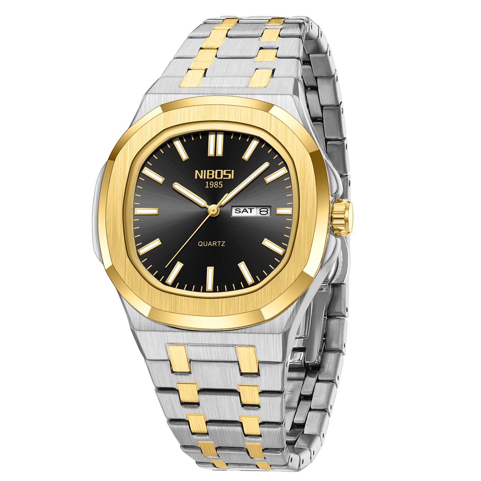 Nibosi Sportiva Silver Gold Black - 3