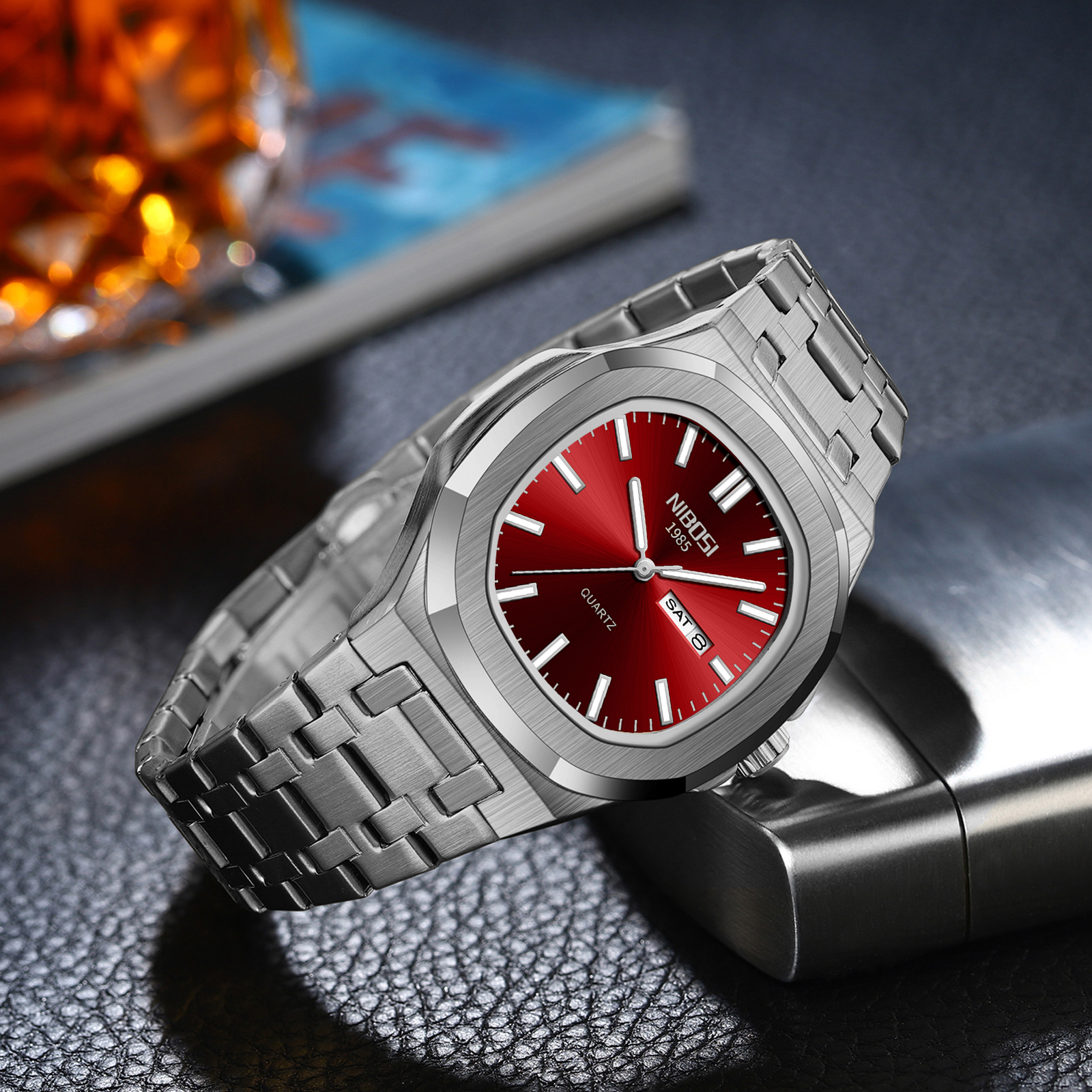 Nibosi Sportiva Silver Red - 4