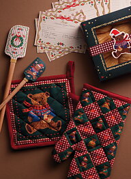 Beary Christmas  Kökshandduk