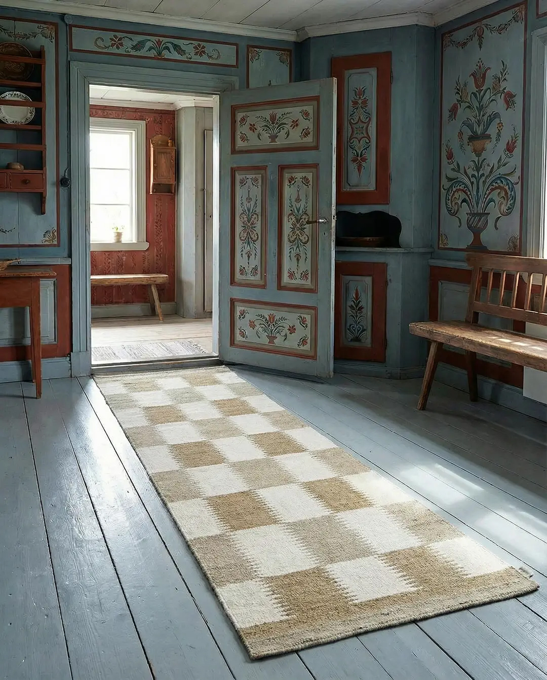 Tagel Röllakan Beige 80x250cm - 5