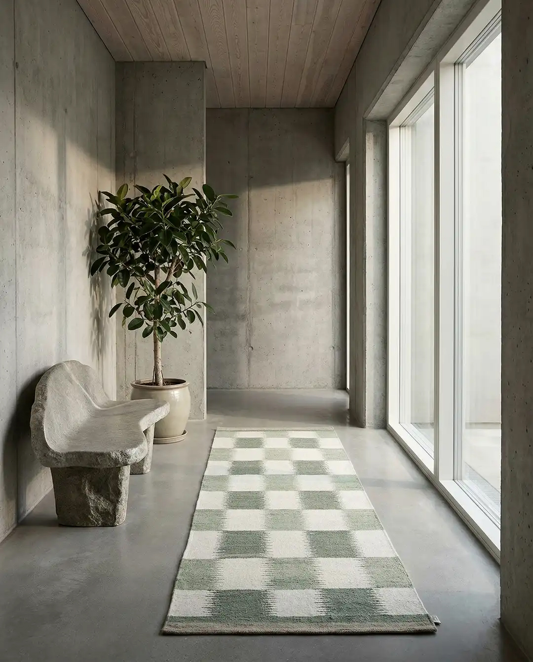 Tagel Röllakan Grön 80x250cm - 7
