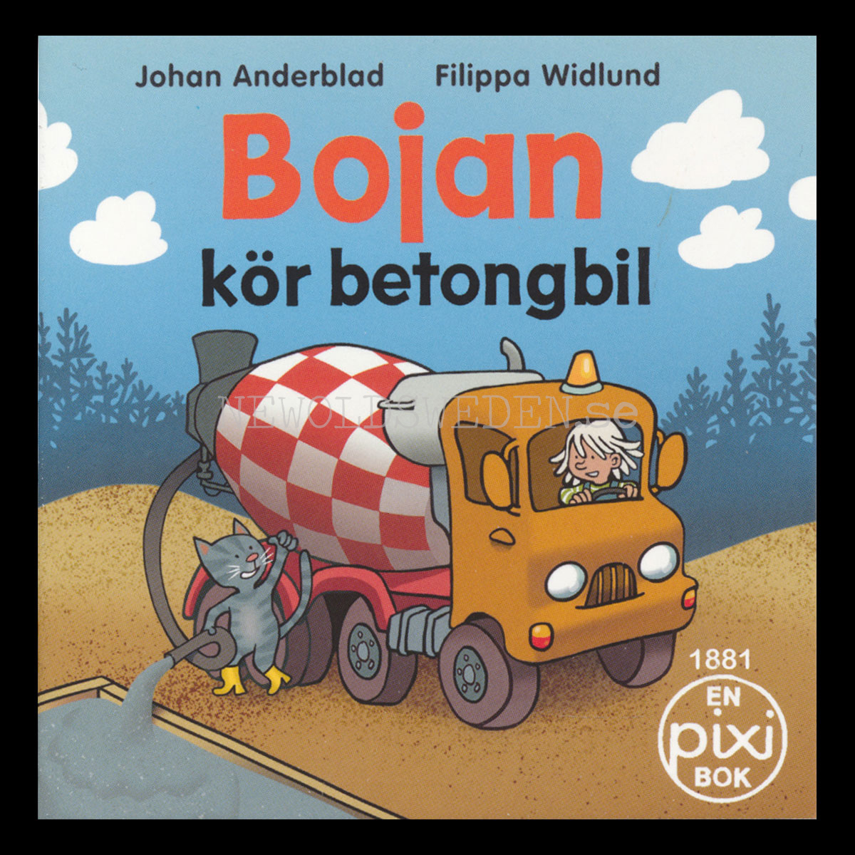 BOJAN KÖR BETONGBIL 1881 - pixiböcker - P81