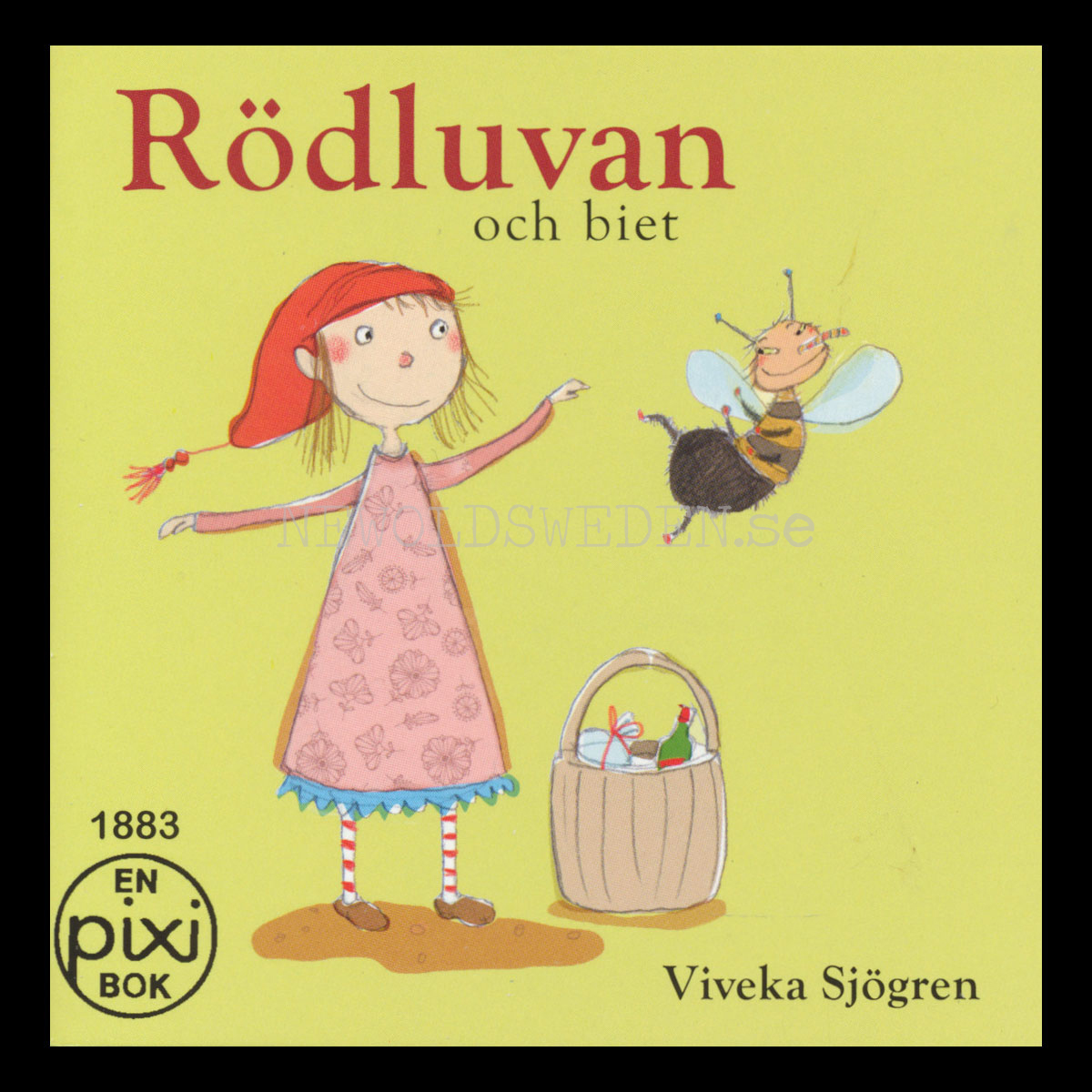 Rödluvan och biet 1883 PIXI-BOK - P93