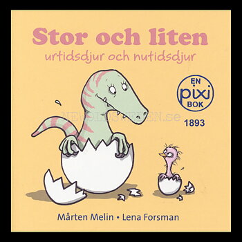 Stor och liten urtidsdjur och nutidsdjur 1893 pixiböcker - P37