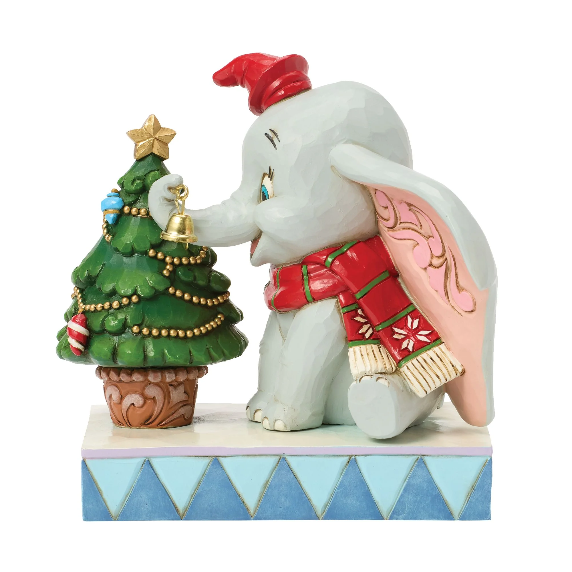 Disney Dumbo with christmas tree