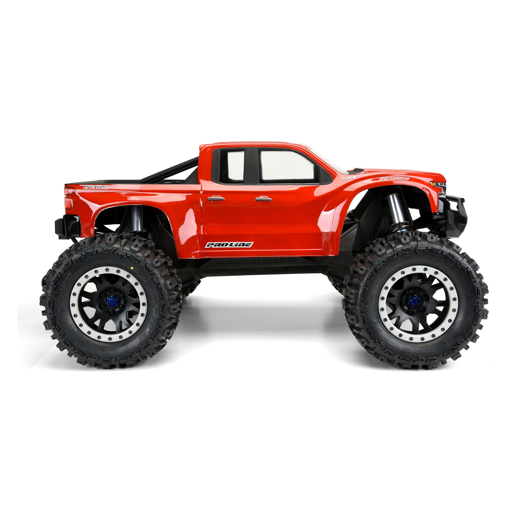 Pro-Line PRO350717 1/5 Pre-Cut 2019 Chevy Silverado Z71 Trail Boss Clear Body: X-MAXX - 3