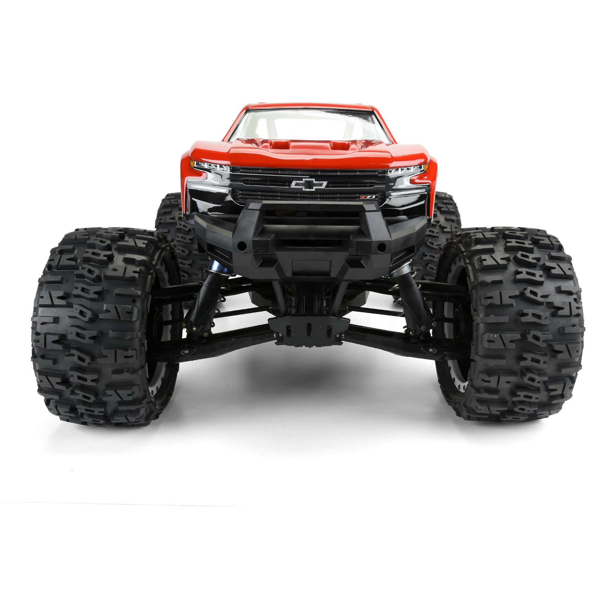 Pro-Line PRO350717 1/5 Pre-Cut 2019 Chevy Silverado Z71 Trail Boss Clear Body: X-MAXX - 6
