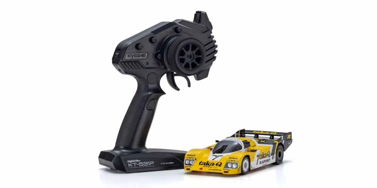 Kyosho 32363TQ Mini-Z MR04 RWD Porsche 962 C Coupe LH No.7 (W-LM/KT531P) - 2