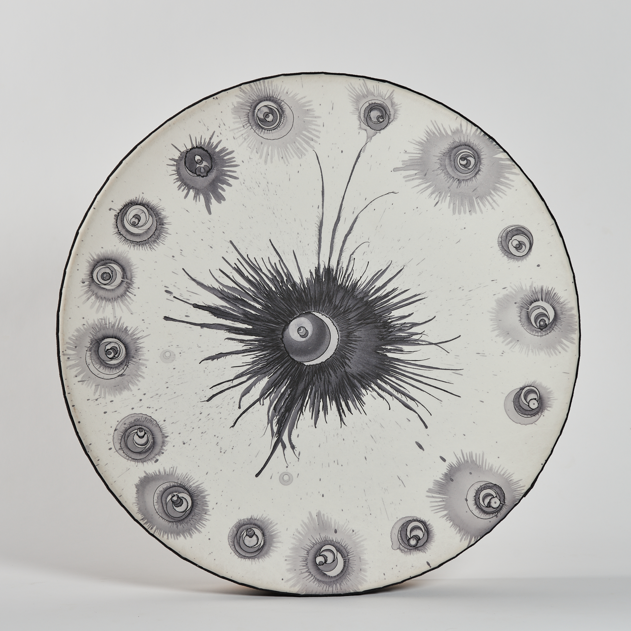 Pandeireta 60cm x 9cm - con afinación variable parche sintetico - 9