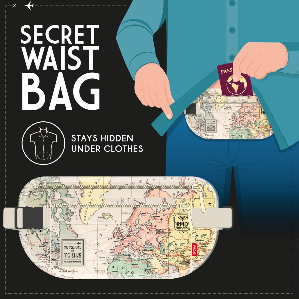 Secret waist bag, Travel - 2