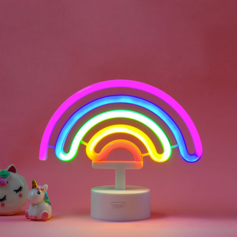 It's a sign, LED-lys med neon-effekt, Rainbow - 3