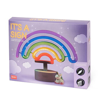It's a sign, LED-lampa med neon-effekt, Rainbow