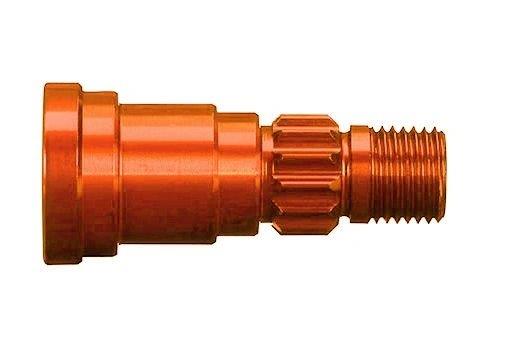 Traxxas Hjulaxel Alu Orange (för drivaxel #7750X) X-Maxx, XRT