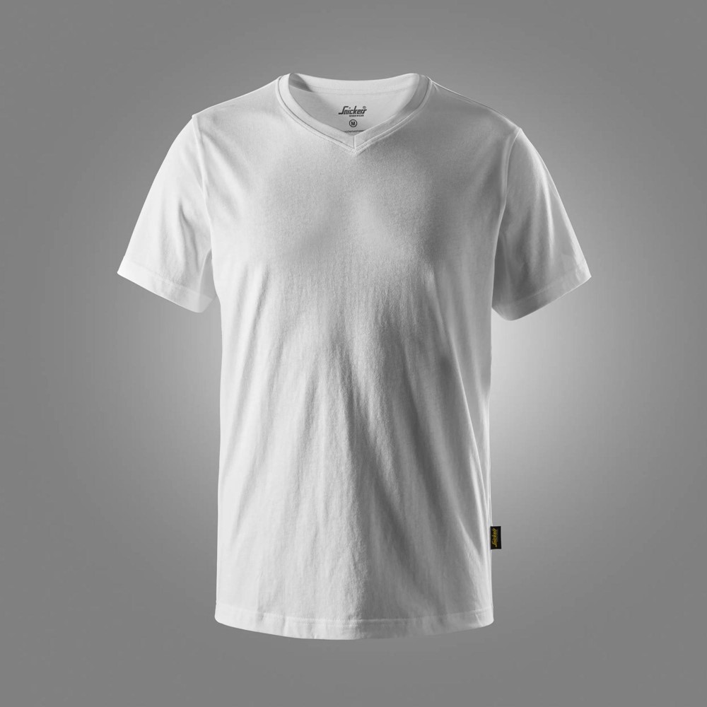 Snickers Workwear – V-ringad T-shirt - 5