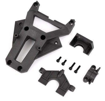 Traxxas Servofäste / Konsollskydd Fram Set XRT