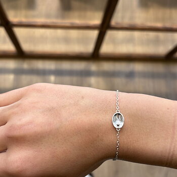 IAMLUND Skimra armband silver
