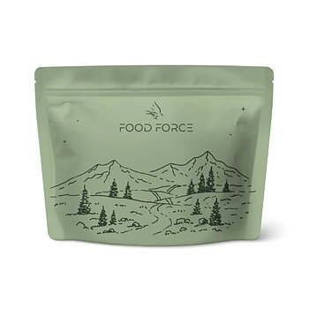 Food Force | Cremet pasta med oksekød | Frysetørret mad | 150 g