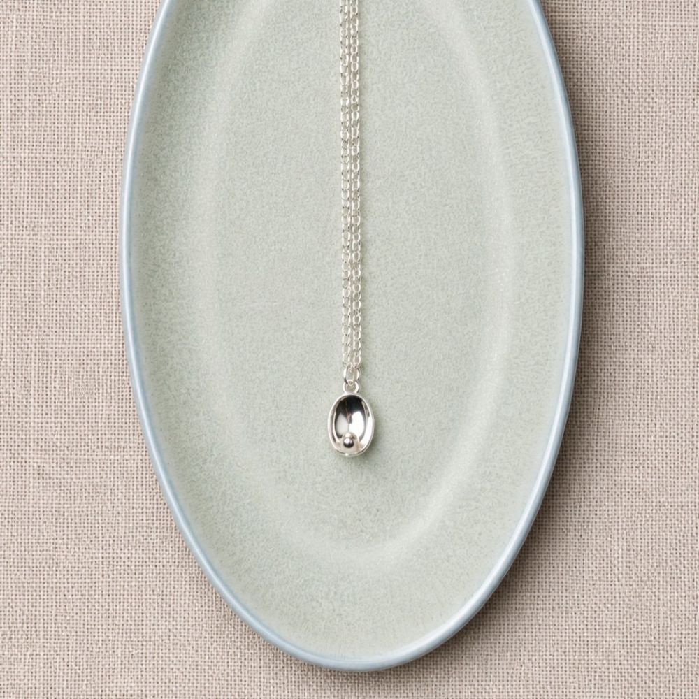IAMLUND Skimra halsband silver - 3